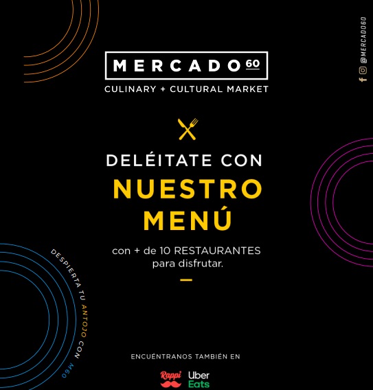 Menú Mercado 60